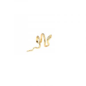 Ear Cuff Golden Snake