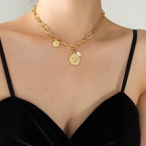 Collar Abeja y Perla